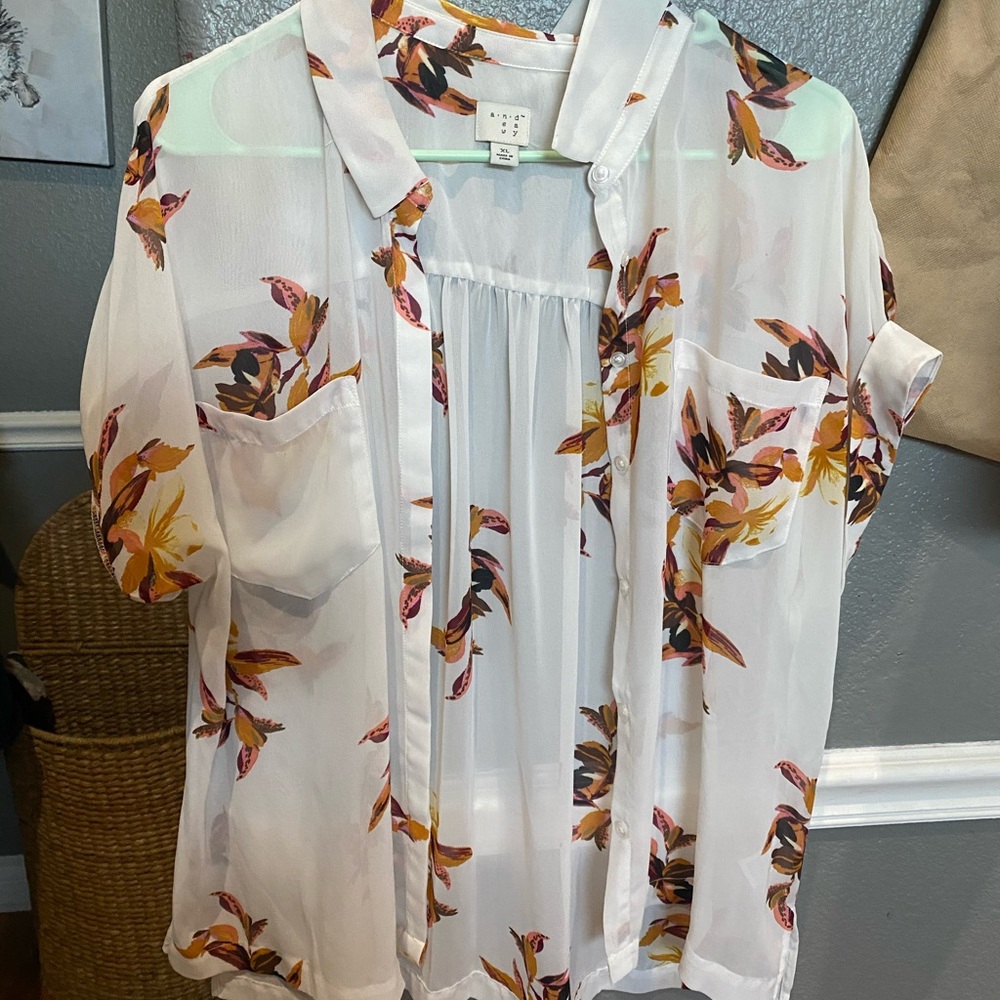 Button down blouse